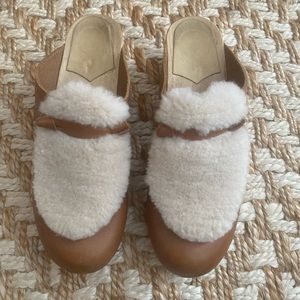 no.6 fur slide daria clogs size 41